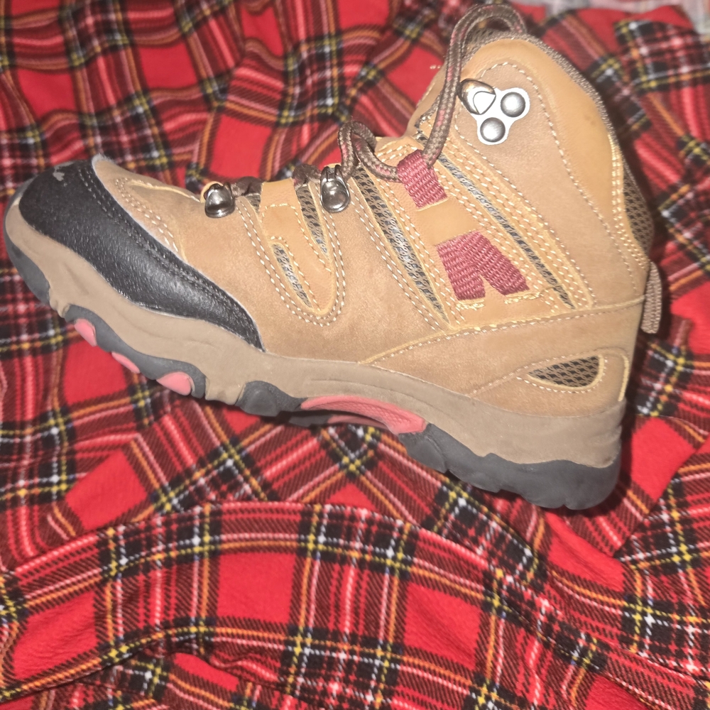 Kids Brown Hiking Boots